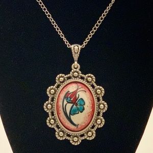 Antique Silver Plated Necklace